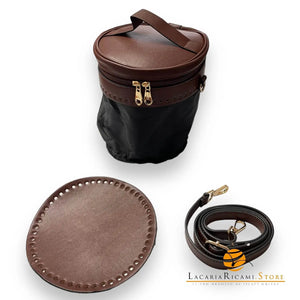 SET SECCHIELLO Con Fondo Tracolla e Fodera - - LacariaRicami.Store