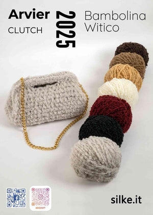 KIT CLUTCH Bambolina Witico - Silke - LacariaRicami.Store