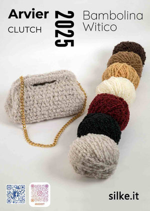 KIT CLUTCH Bambolina Witico - Silke - Colore: - by LacariaRicami.Store