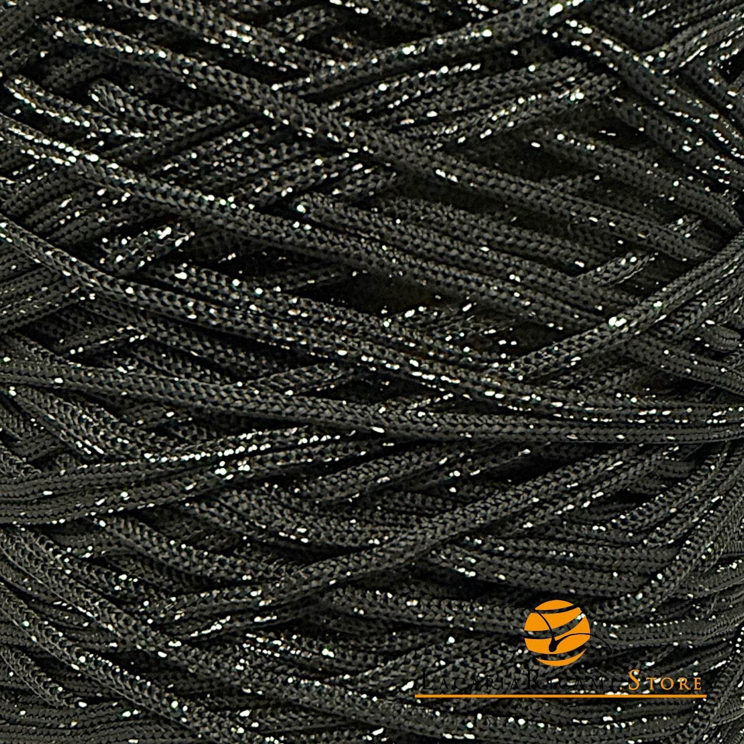 Zoom 001S - NERO GLITTER ARGENTO