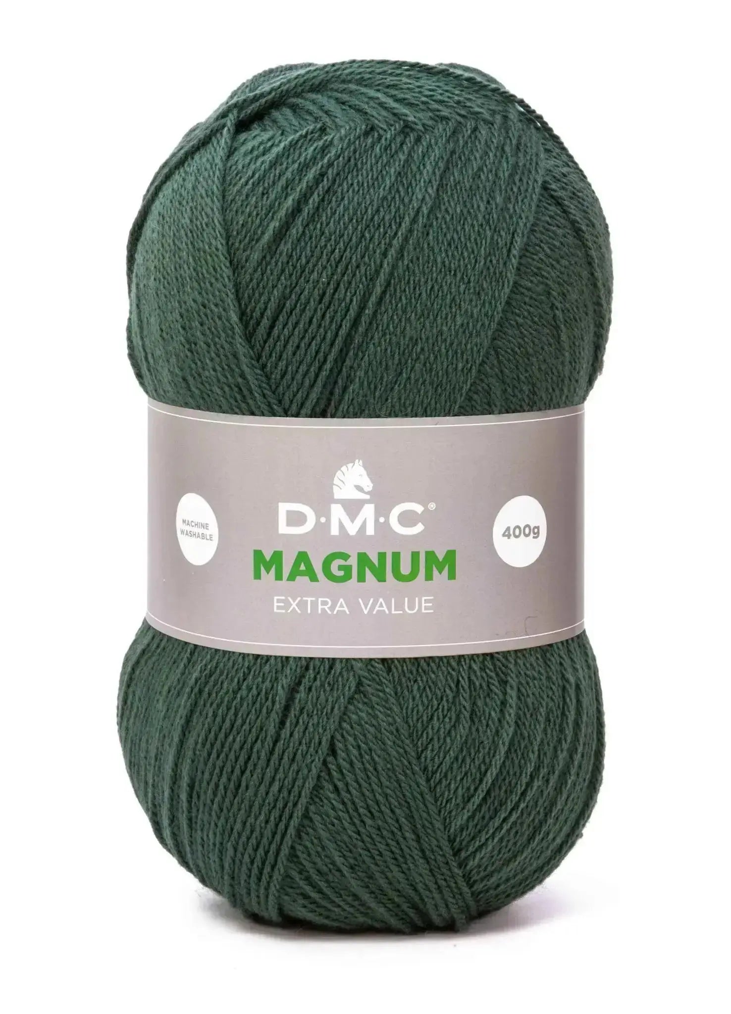 Lana Magnum - DMC - Colore: 671 - VERDE MILITARE - by LacariaRicami.Store
