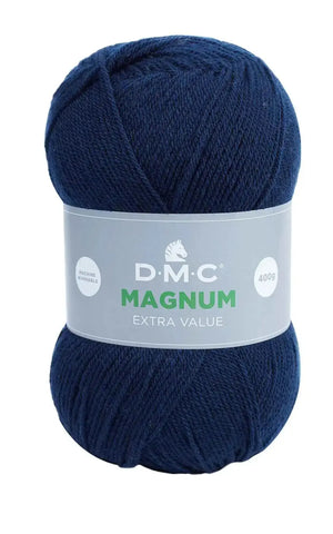 Lana Magnum - DMC - Colore: 995 - BLU - by LacariaRicami.Store