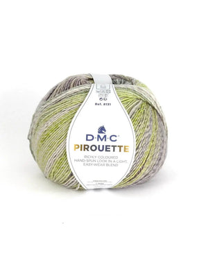 Lana PIROUETTE - DMC - Colore: 416 - PISTACCHIO - by LacariaRicami.Store