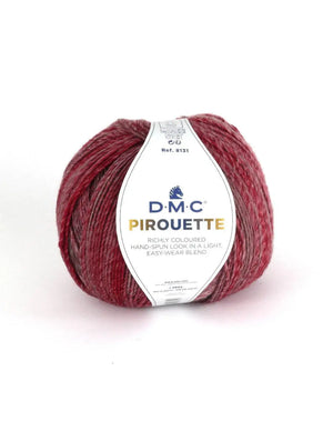 Lana PIROUETTE - DMC - Colore: 497 - FRAGOLA - by LacariaRicami.Store