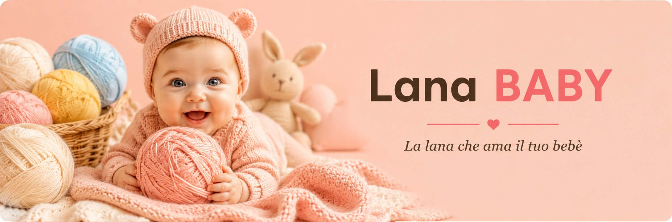 Lana baby ipoallergenica per neonati – corredino morbido e delicato