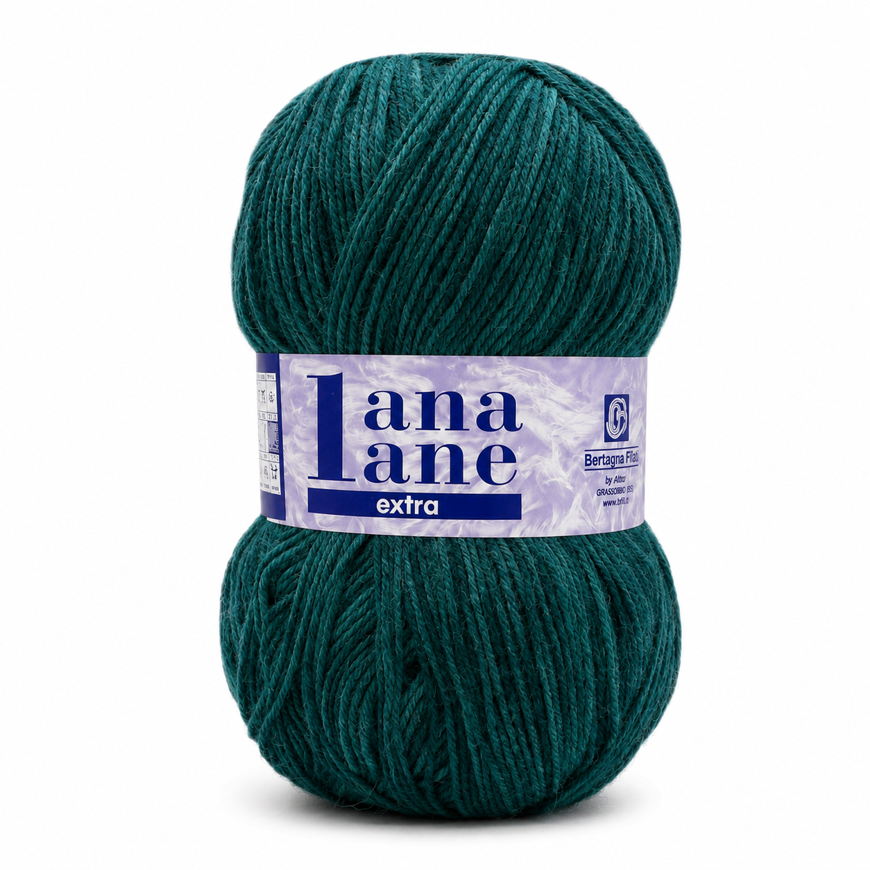 Lana Lane Extra Stampato StoneWash - Bertagna Filati - Colore: 105 - VERDE MELANGE - by LacariaRicami.Store