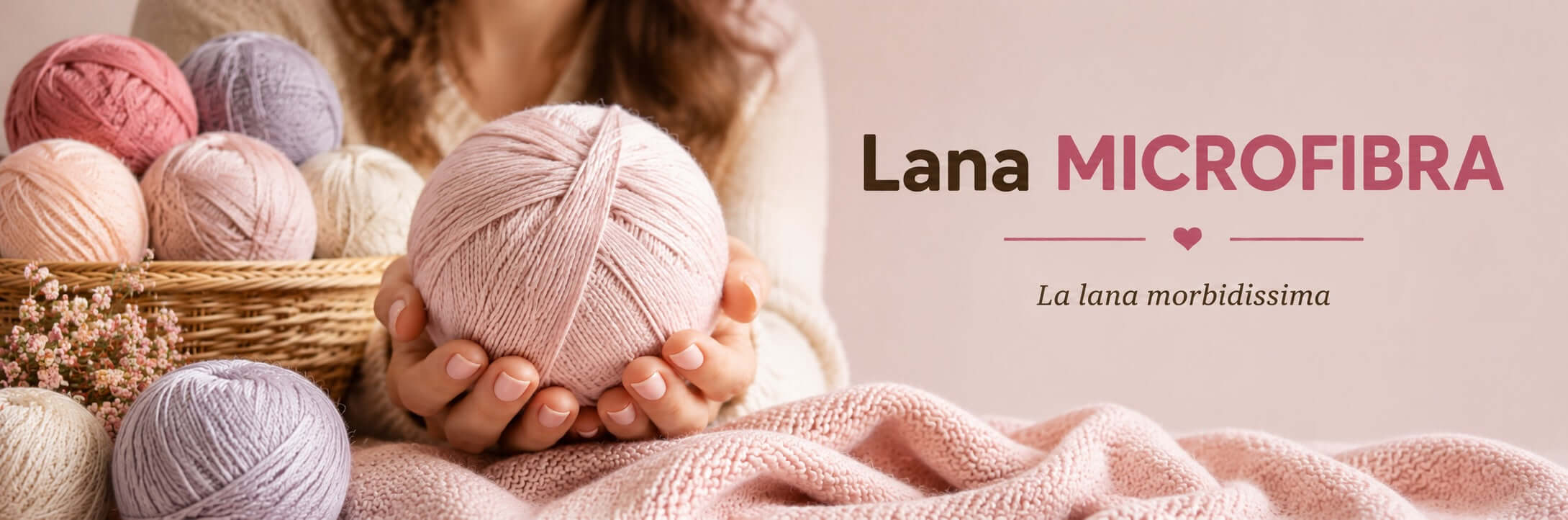 Lana microfibra lavabile in lavatrice, morbida e resistente al pilling