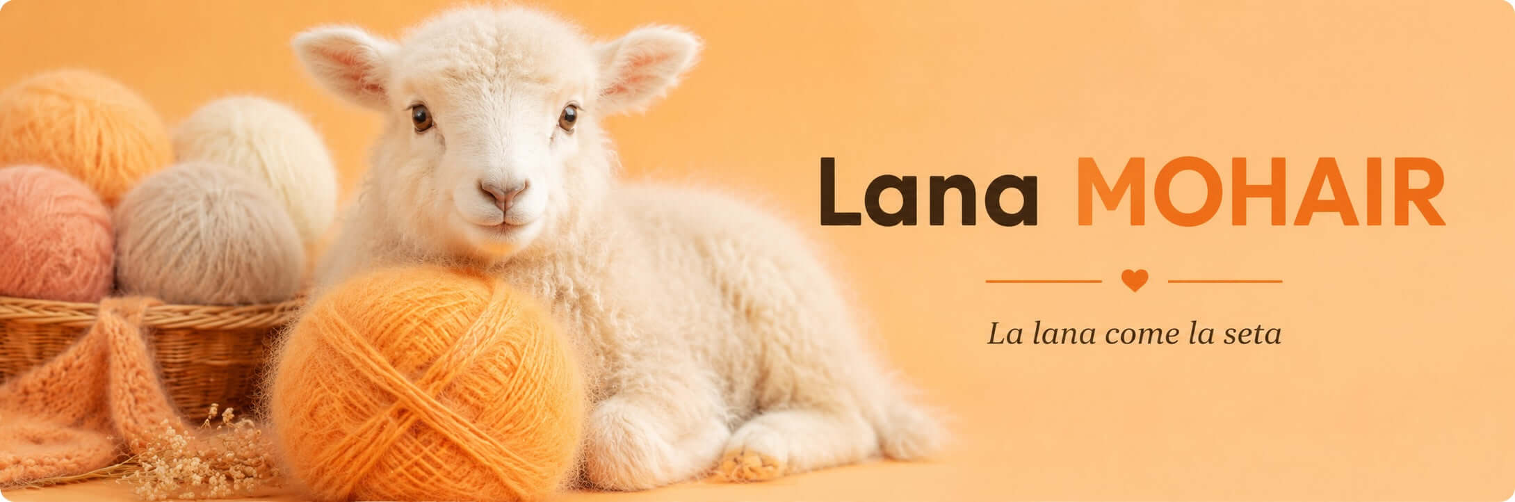 Lana mohair vaporosa per scialli e cardigan effetto nuvola