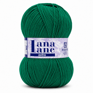 Lana Lane Extra - Bertagna Filati - Colore: 243 - VERDE SMERALDO - by LacariaRicami.Store