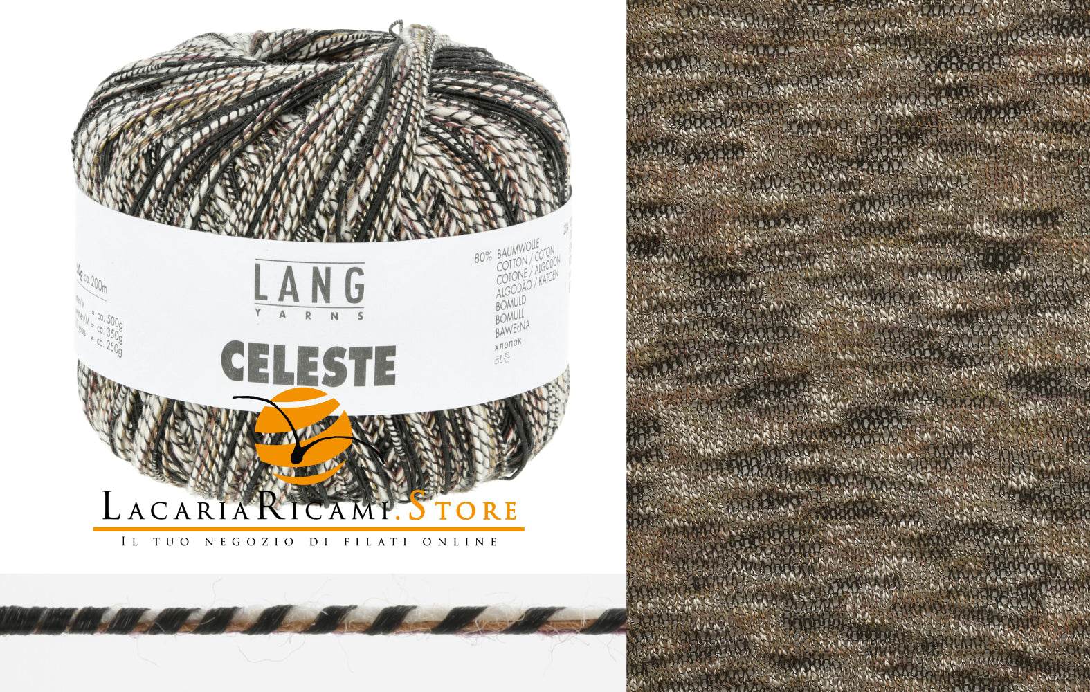Cotone CELESTE - LANG YARNS - - LacariaRicami.Store