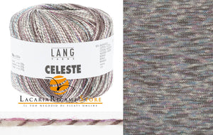 Cotone CELESTE - LANG YARNS - 0048 - VIOLA - LacariaRicami.Store