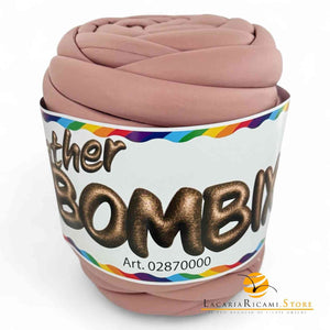 Marshmallow LEATHER BOMBIX (Eco-Pelle) - Cucirini Tre Stelle 098 - ROSA - LacariaRicami.Store