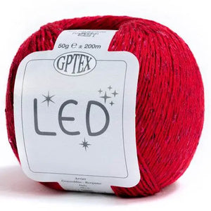 Cotone LED - GPTEX - 57 - ROSSO - LacariaRicami.Store