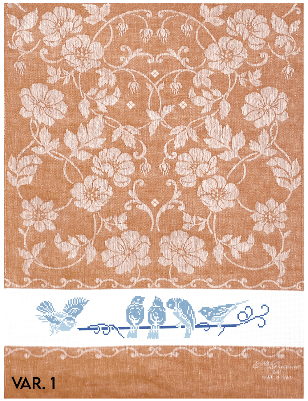 AsciugaPiatti LIBERTY - F.lli Graziano - Colore: V.1 - AMBRA - by LacariaRicami.Store