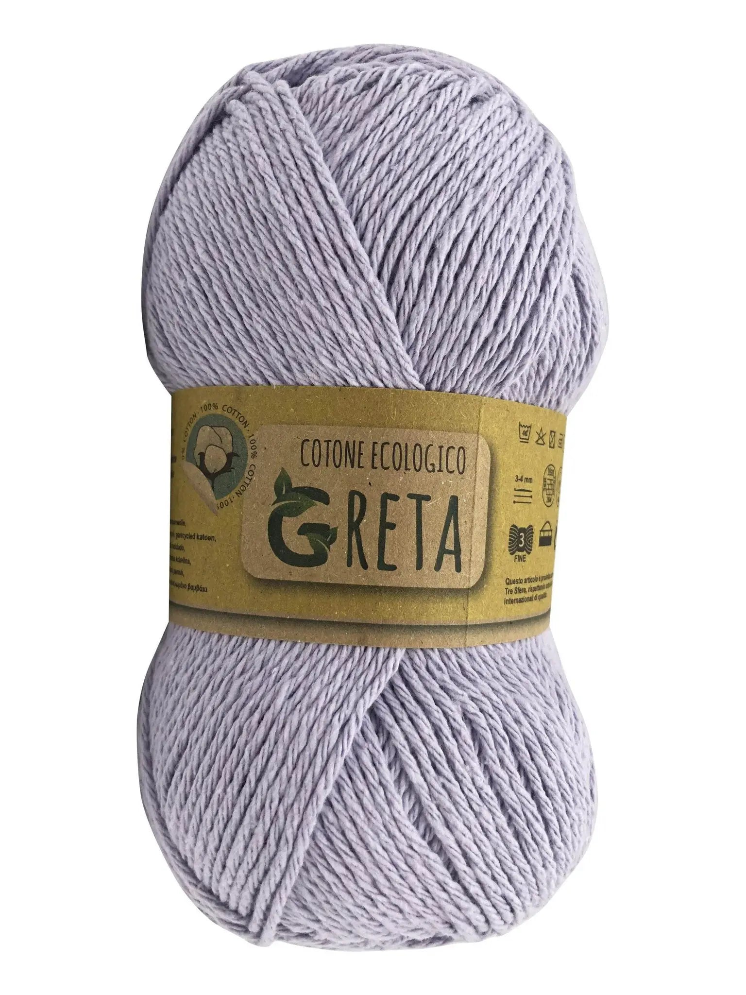 COTONE GRETA ECOLOGICO - Tre Sfere - - LacariaRicami.Store