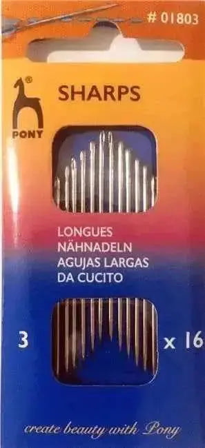 Aghi da Cucito - Pony - Colore: 3 - AGHI DA CUCITO - by LacariaRicami.Store