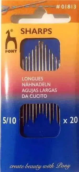 Aghi da Cucito - Pony - Colore: 5 10 - AGHI DA CUCITO - by LacariaRicami.Store