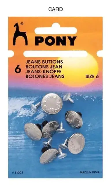 BOTTONI JEANS - Pony - Colore: BOTTONI JEANS - COL. NICHEL - by LacariaRicami.Store
