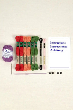 Kit Amigurumi intermedio - Le nostre amiche verdure - DMC - Colore: - by LacariaRicami.Store
