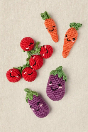 Kit Amigurumi intermedio - Le nostre amiche verdure - DMC - Colore: - by LacariaRicami.Store