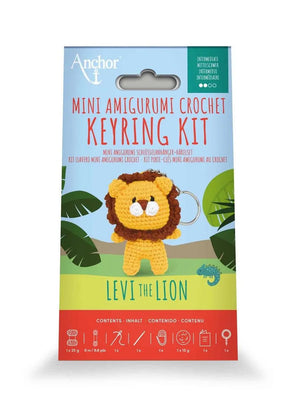Mini Kit Amigurumi Levi Il Leone - Anchor - - LacariaRicami.Store