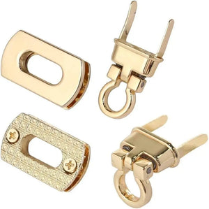 Chiusura GIRELLO 24,5X13 mm - Colore: ORO - by LacariaRicami.Store