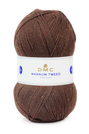 Lana Magnum TWEED - DMC - Colore: 211 - CIOCCOLATO TWEED - by LacariaRicami.Store