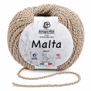 Cotone MALTA - Bertagna Filati - Colore: 30 - BEIGE - by LacariaRicami.Store