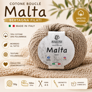 Cotone MALTA - Bertagna Filati - Colore: - by LacariaRicami.Store