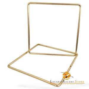 Manici QUADRATI Metallici - Mas Srl - - LacariaRicami.Store