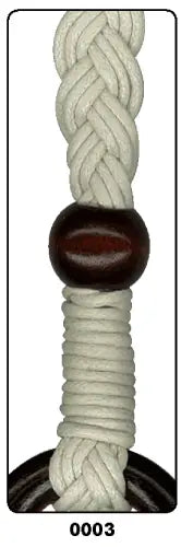 SET 2 Manici in Legno|Corda 55 cm | Qualità al Giusto Prezzo - - LacariaRicami.Store