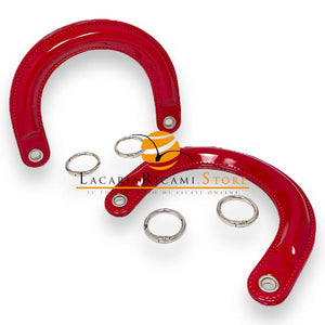 MANICI Stile DIOR Con Moschettoni in Ecopelle Lucida - - LacariaRicami.Store