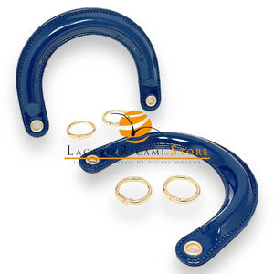 MANICI Stile DIOR Con Moschettoni in Ecopelle Lucida - - LacariaRicami.Store