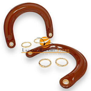 MANICI Stile DIOR Con Moschettoni in Ecopelle Lucida - - LacariaRicami.Store