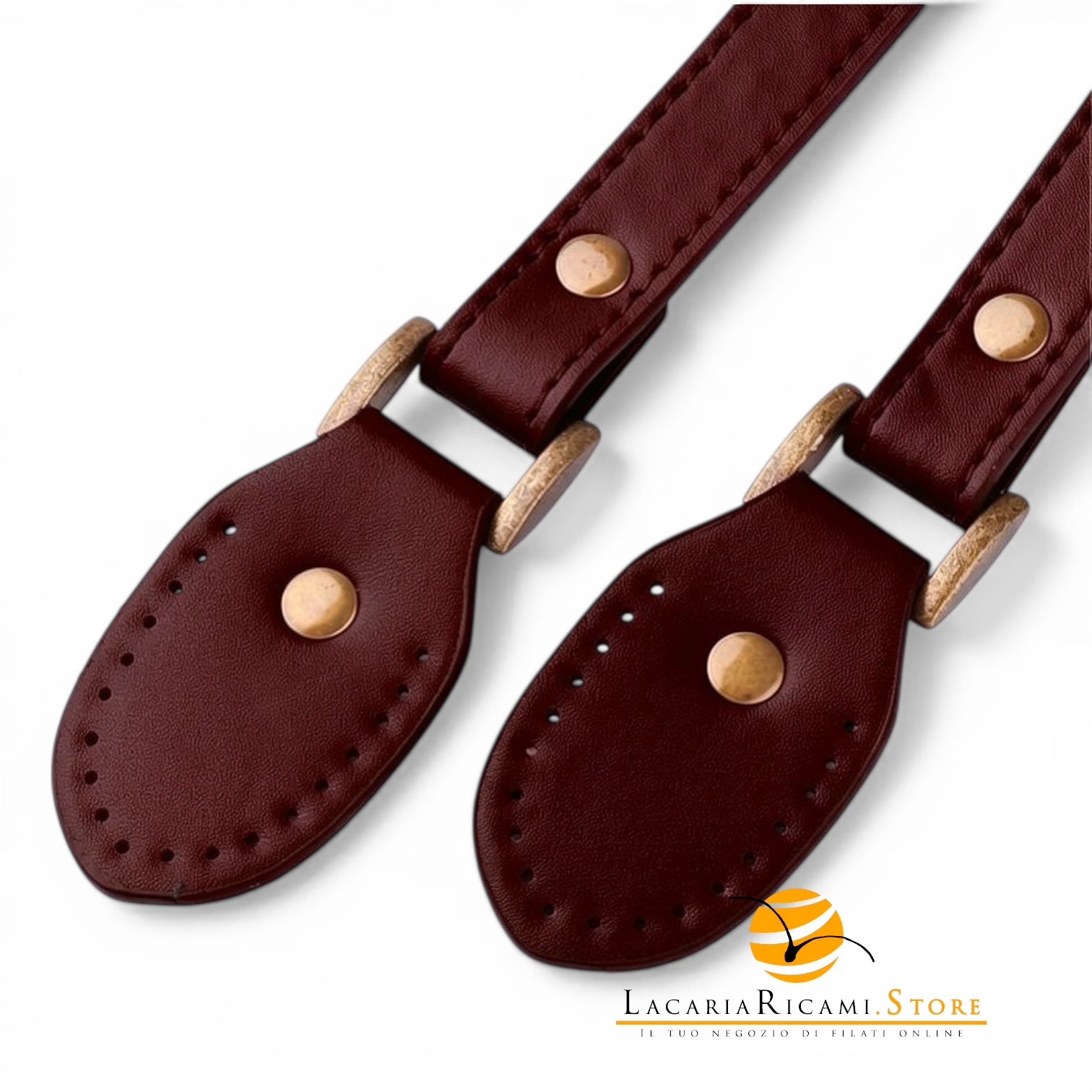 MANICI In Similpelle 64x1,8 Cm da Cucire - Colore: - by LacariaRicami.Store