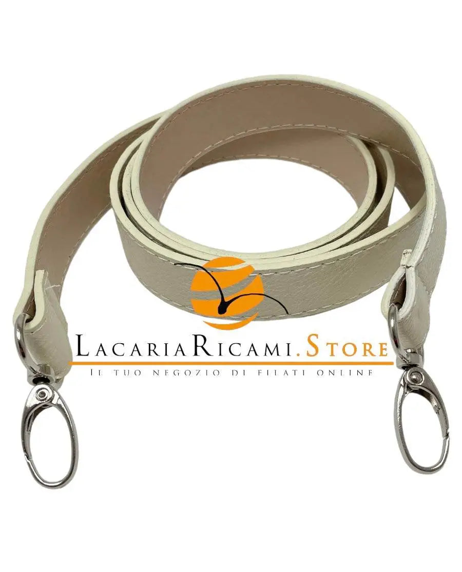 Manico Tracolla Con Moschettoni 120x2,3 Cm - - LacariaRicami.Store