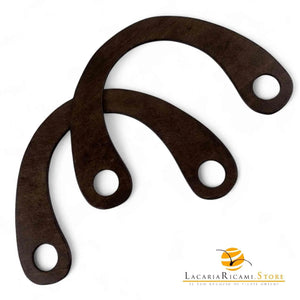 MANICI In Legno - 18,5x13,5 Cm - Colore: NERO - by LacariaRicami.Store