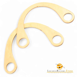 MANICI In Legno - 18,5x13,5 Cm PANNA - LacariaRicami.Store