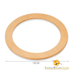 MANICI In Legno CERCHIO 16 Cm Per Borse - Colore: - by LacariaRicami.Store