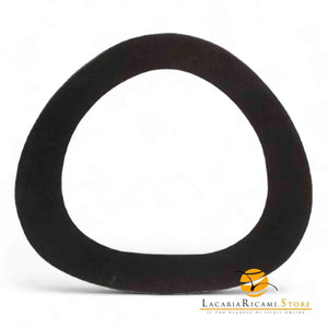 MANICI In Legno 15x13.5 Cm per Borse - Colore: NERO - by LacariaRicami.Store