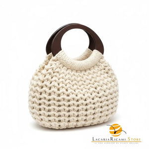 MANICI In Legno 19x14 Cm Per Borse - Colore: - by LacariaRicami.Store