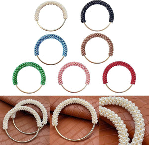 Manico Con Perle Per Borse - MAF Accessories - Colore: - by LacariaRicami.Store