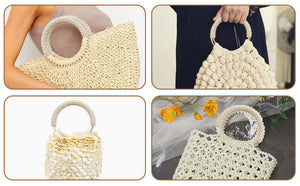 Manico Con Perle Per Borse - MAF Accessories - Colore: - by LacariaRicami.Store