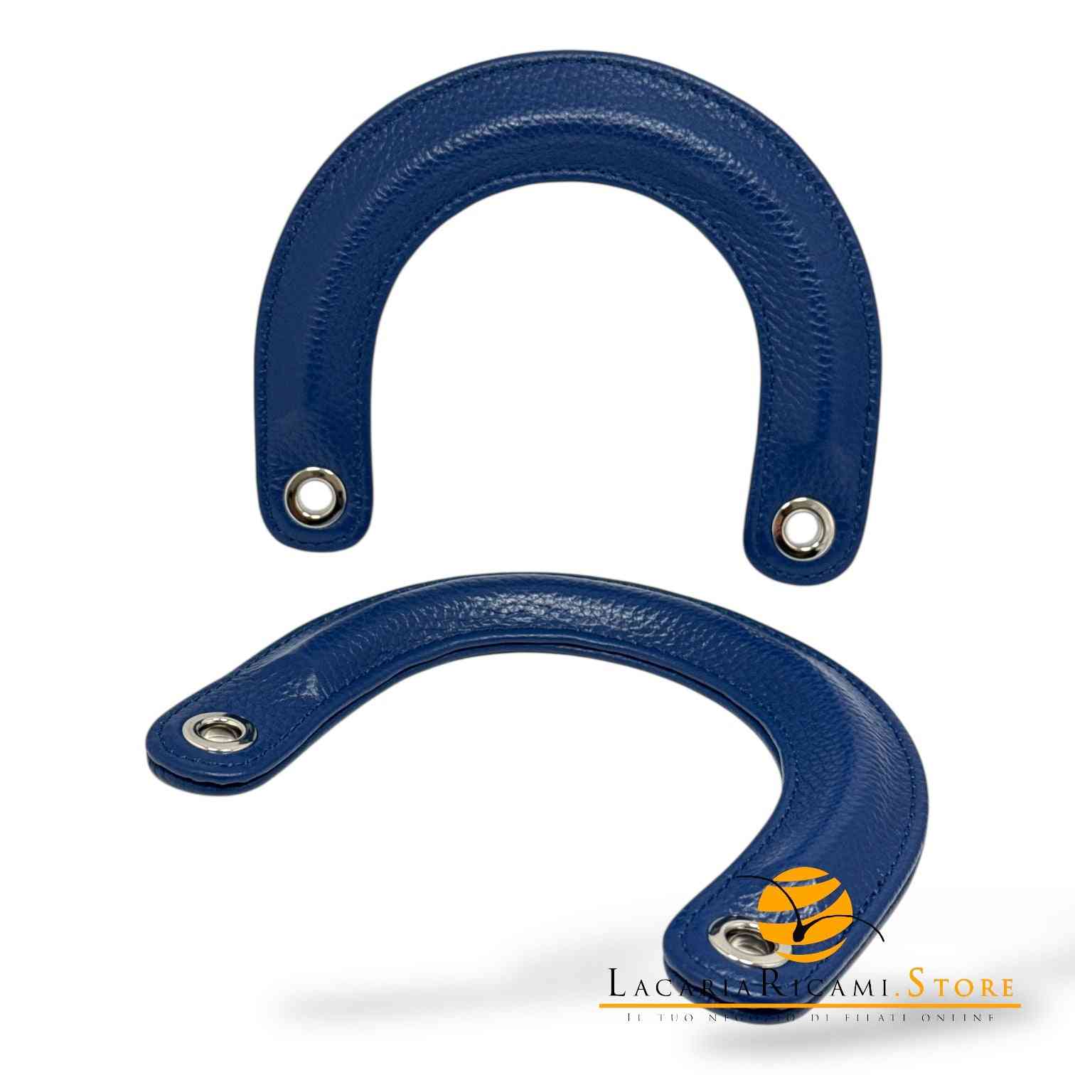 MANICI Stile DIOR In VERA PELLE - MAS Srl BLU - LacariaRicami.Store