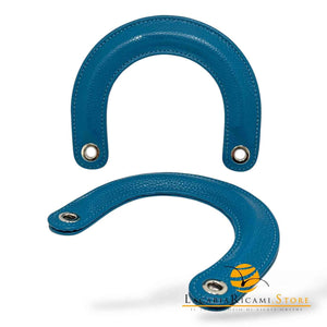 MANICI Stile DIOR In VERA PELLE - MAS Srl PETROLIO - LacariaRicami.Store