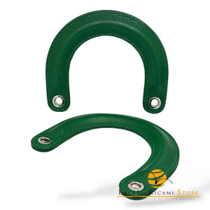 MANICI Stile DIOR In VERA PELLE - MAS Srl - Colore: VERDE - by LacariaRicami.Store
