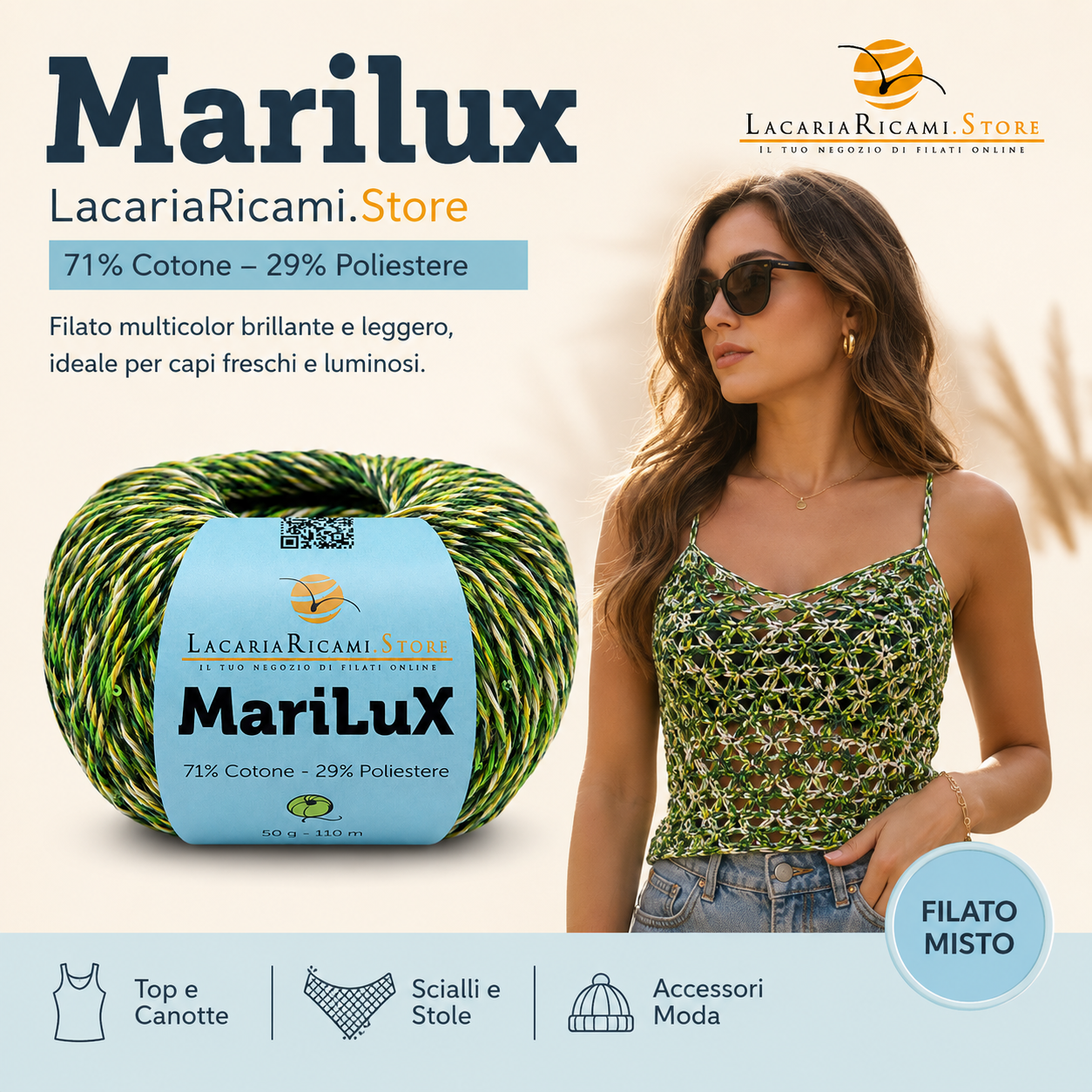 COTONE MariLuX - LacariaRicami.Store