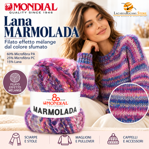 Lana MARMOLADA - MONDIAL - Colore: - by LacariaRicami.Store