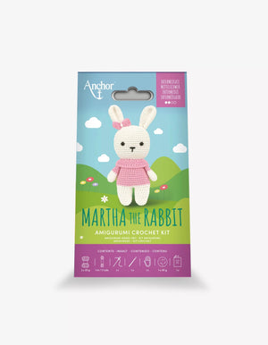 Kit Amigurumi Martha The Rabbit - Anchor - - LacariaRicami.Store