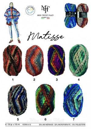 Lana MATISSE - Miss Tricot Filati - - LacariaRicami.Store